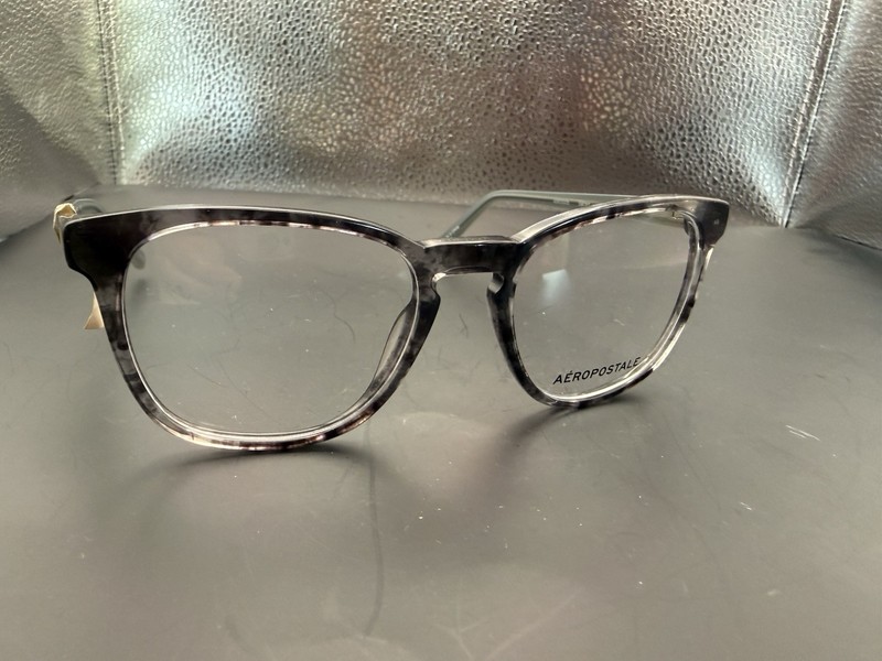 AÉROPOSTALE AERO1005 SMOKE 50-18-140 Gray Marble Full Rim Eyeglasses Frame +M95
