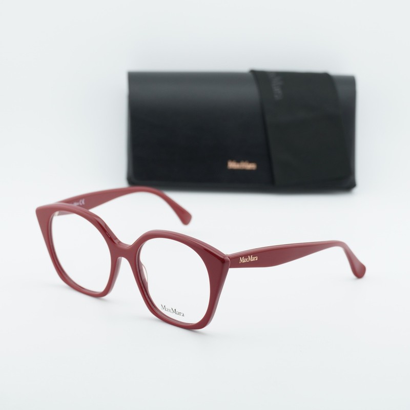 Max Mara MM5082 066 Red 53mm Eyeglasses New Authentic