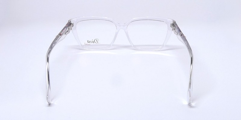 NEW DIVA TREND 8134 EYEGLASSES PLASTIC 029 CRYSTAL RETRO WOMENS 56-13-145 ITALY gallery