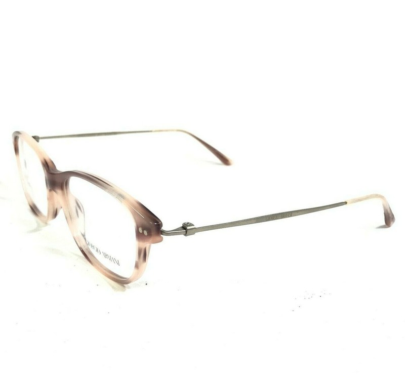 Giorgio Armani AR 7007 5021 Eyeglasses Frames Tortoise Silver Round 52-16-135