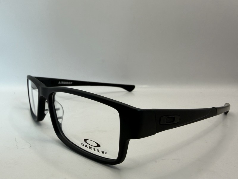 Oakley Airdrop OX8046-0157 Satin Black Eyeglass 57-18- 143- Frame Only