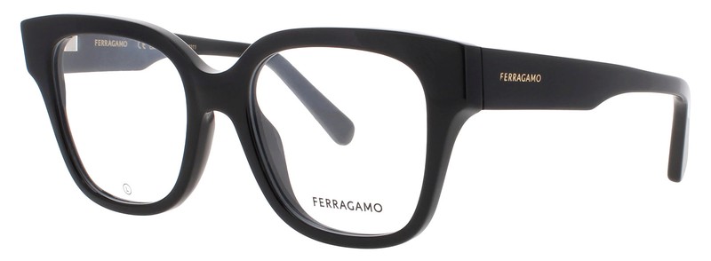 SALVATORE FERRAGAMO SF2952N-001-53 Eyeglasses Eye Glasses 001 BLACK Authentic Ne