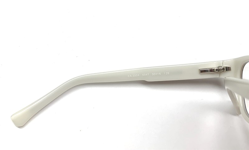 Emporio Armani EA 3004 5047 Eyeglasses Glasses Brown on White 50mm No Case gallery