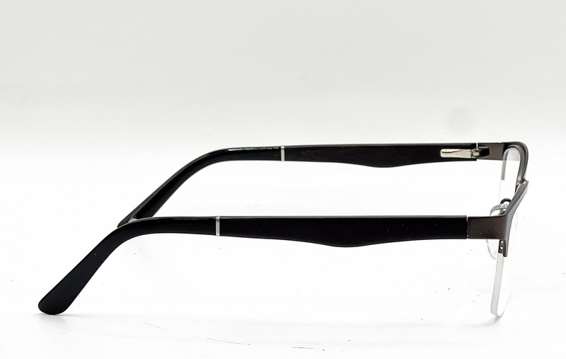 NEW CLASSIQUE EYE ESSENTIALS SEC703 BLACK WOOD AUTHENTIC EYEGLASSES 54-18 gallery
