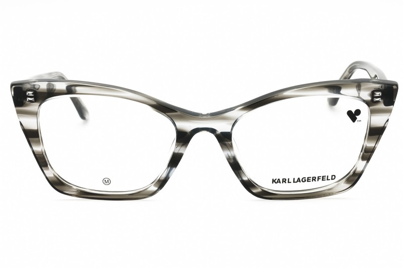 KARL LAGERFELD KL6134 060 Eyeglasses Gray Frame 52mm gallery
