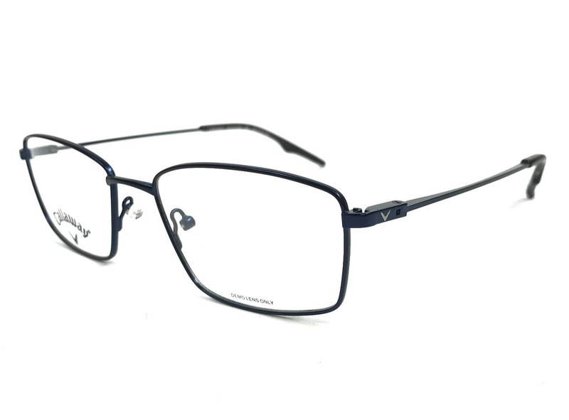 Callaway Eyeglasses Frames Arrowhead Blu Dark Blue Rectangle Full Rim 54-18-140 gallery