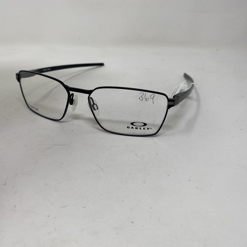 Oakley SWAY BAR OX5078-0155 55-16-136 Satin Black Titanium Eyeglasses VJ06 gallery