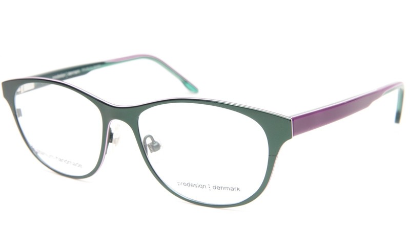 NEW PRODESIGN DENMARK 1399 c.9531 GREEN EYEGLASSES FRAME 52-16-140 B39mm Japan