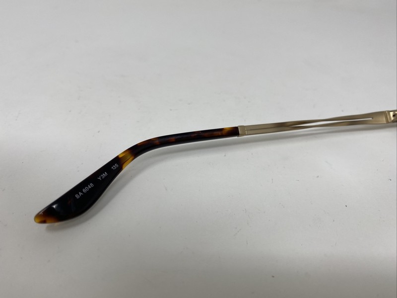 SAFILO EYEWEAR ITALY SA 6048 Y3M TORTOISE GOLD 51/17/135 EYEGLASSES FRAME !T65 gallery