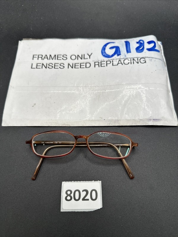 Calvin Klein Eyeglasses Frames 756 027 49-14-135 Full Rim G182