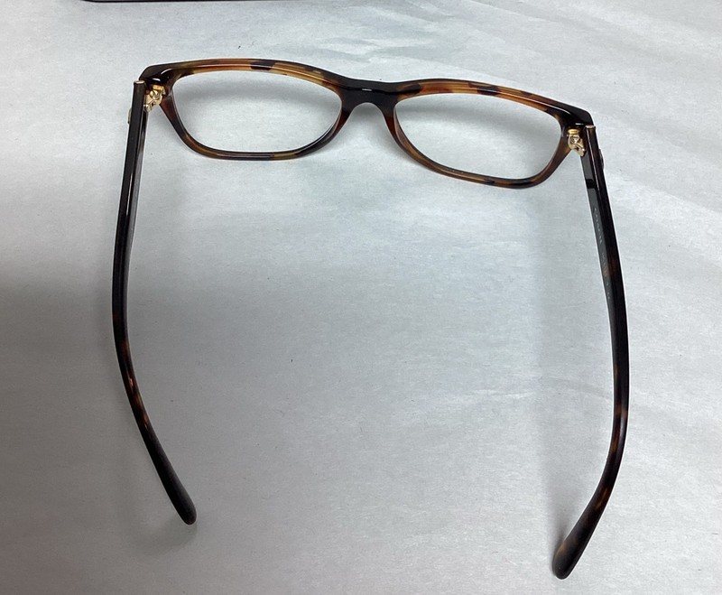 Coach Hc 6129 5446 Black/Tortoise Rectangle Eyeglasses Frames 54-16-140 gallery