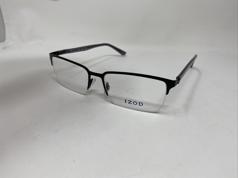 IZOD IZ 2109 BLACK GRAY 55/17/145 EYEGLASSES FRAME !R46 gallery