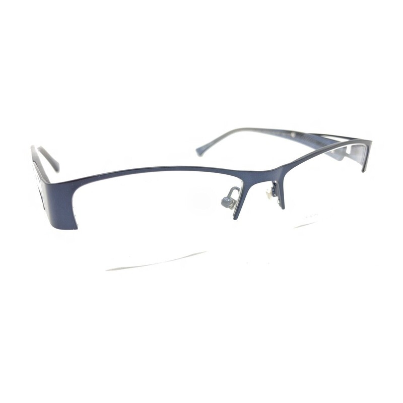 Prodesign Denmark NEW 5138 9031 Blue Half Rim Eyeglasses Frames 52-16 135 Japan