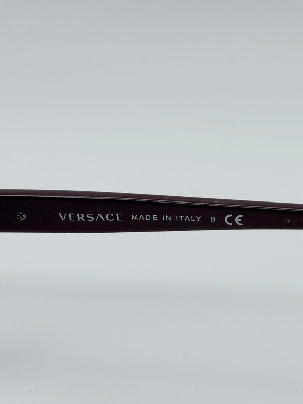 Versace VE 3189-B 5066 Eyeglasses Glasses Dark Violet Purple Crystals 52-15 140 gallery