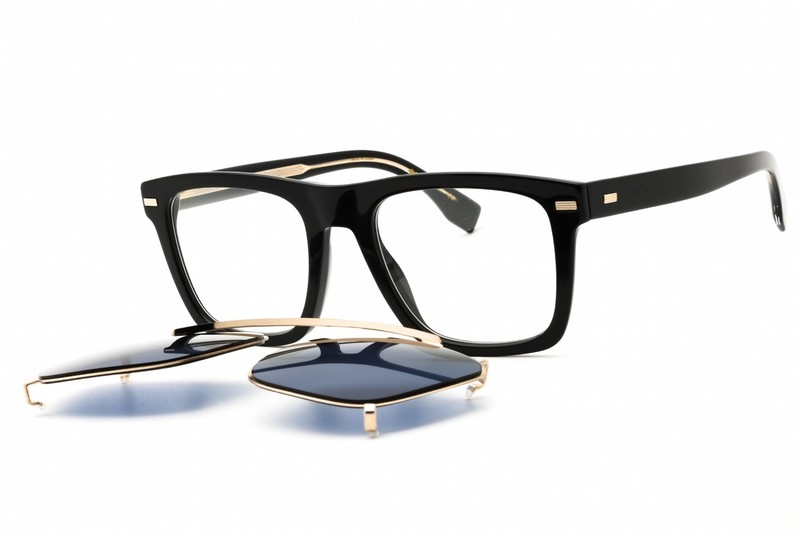 HUGO BOSS 1444N 807 Eyeglasses Black Frame 52mm