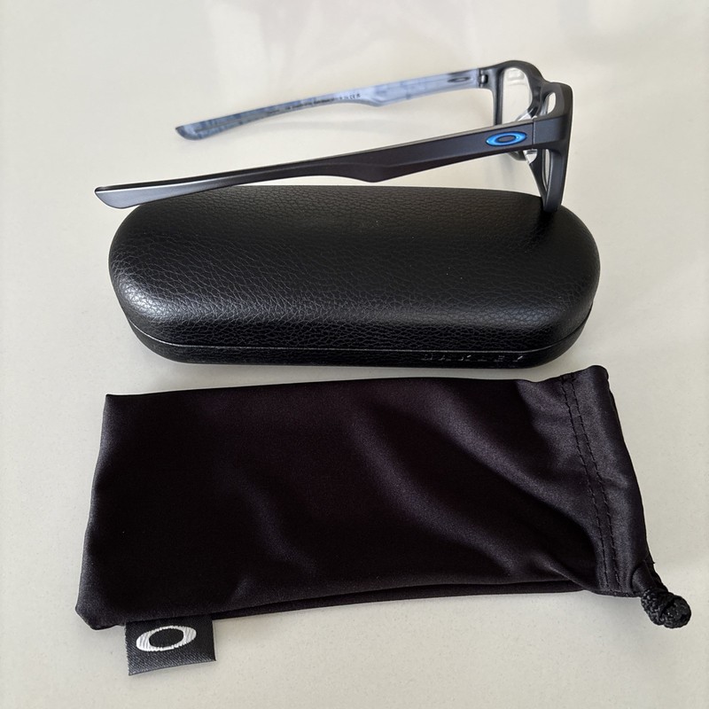 OAKLEY Plank 2.0 OX8081-0153 Satin Black Eyeglasses Frames 53-18-139mm NWT gallery