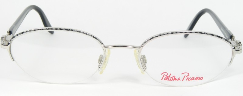 Paloma Picasso by METZLER 8364 812 SILVER EYEGLASSES w/ Crystals 50-19-135mm gallery