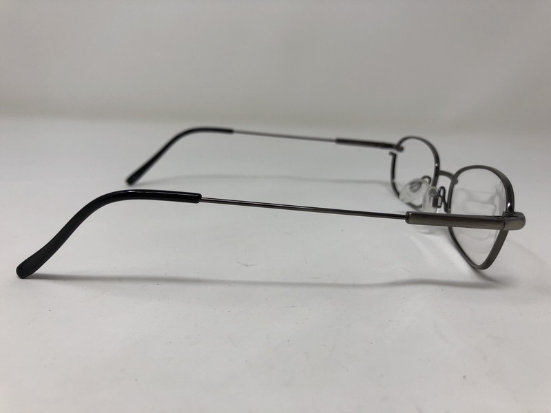 Modern Eyewear Eyeglasses Frame BRADLEY ANTIQUE SILVER 51-17-140 Slvr/Black CQ47 gallery