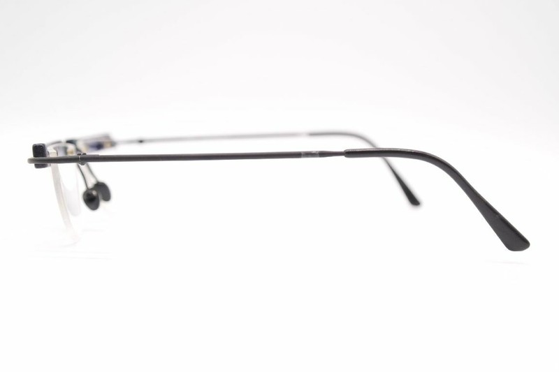 Select 8004 Col. 504M 46[]18 135 Black Multicolor Half-Rim Glasses Frame gallery