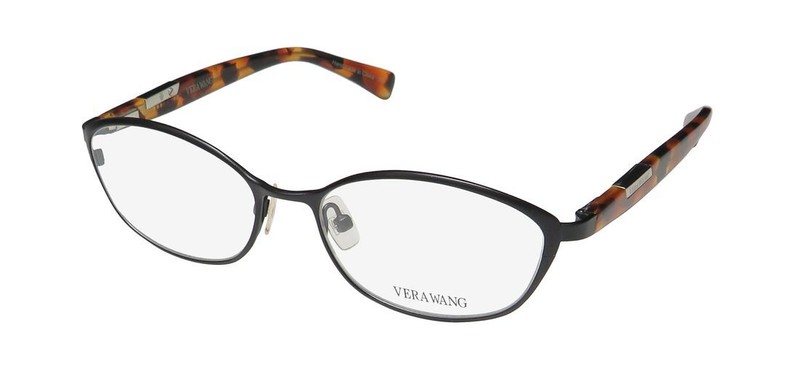 VERA WANG V358 CAT EYE HANDMADE SIGNATURE LOGO ON TEMPLES EYEGLASS FRAME/EYEWEAR