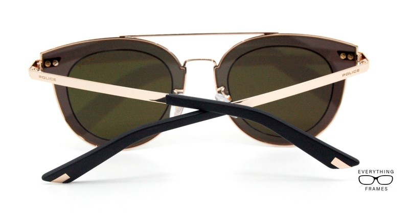 Police SPL349 300G Halo2 Gold Sunglasses New Authentic 47 gallery