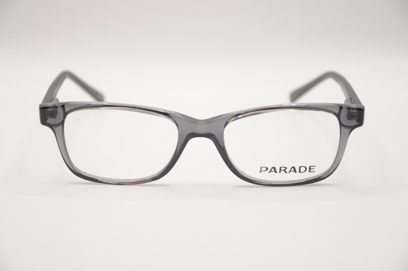PARADE Q SERIES 1729 RECTANGULAR EYEGLASS FRAMES GRAY 48-17-135 NEW