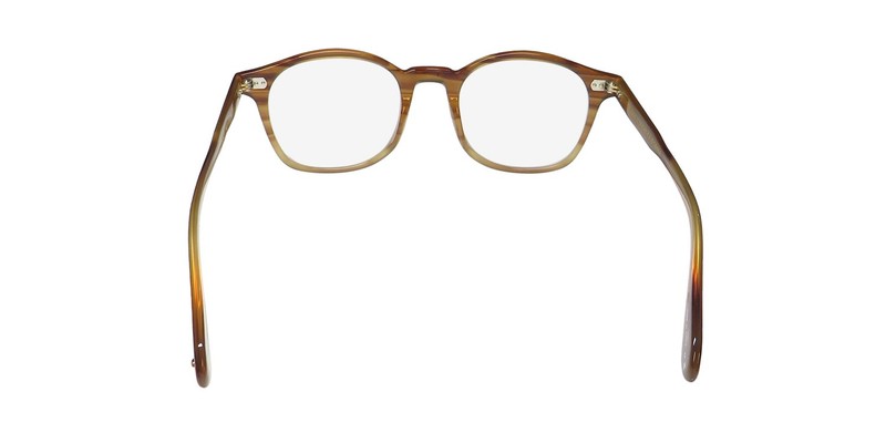NEW GARRETT LEIGHT RILEY GLASSES BROWN PLASTIC UNISEX 48-22-145 FULL-RIM BTF gallery