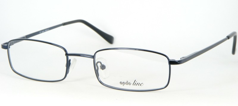 Opdo Line 5604-2 DARK BLUE EYEGLASSES GLASSES METAL FRAME 50-20-140mm
