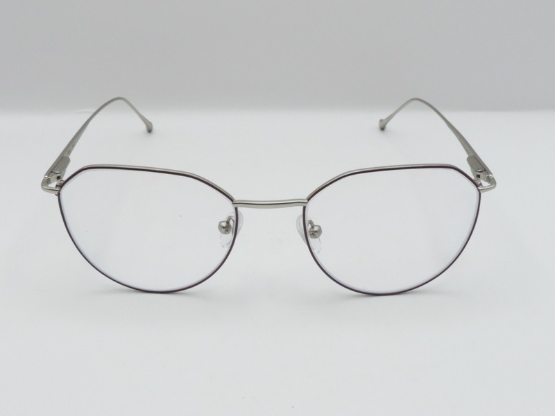LIINGO PAIGE HEXAGONAL FULL RIM EYEGLASS FRAMES GRAPHITE GRAY 51-19-140 NEW*