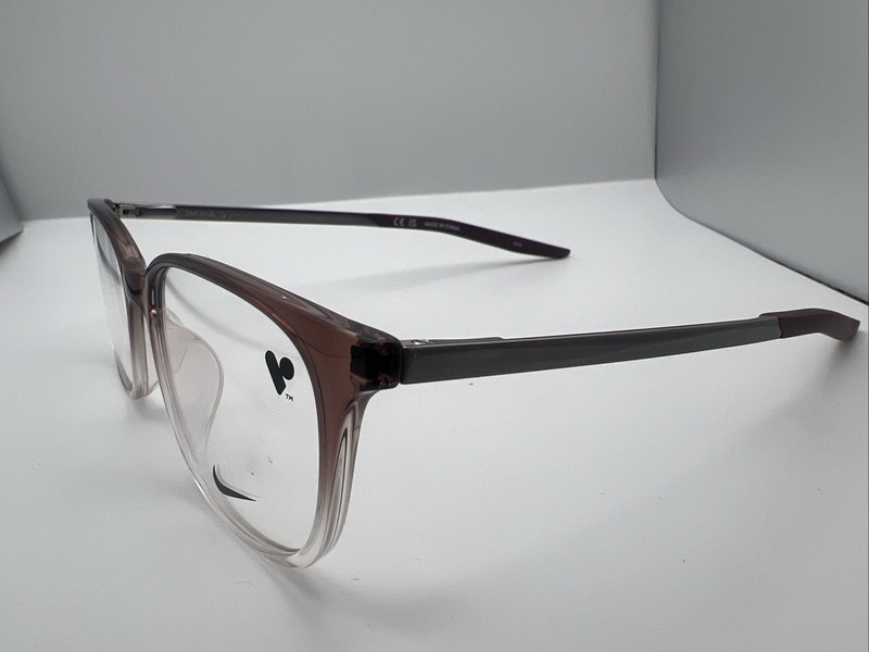 NIKE 7283 212 52/16 145 Maroon Fade Optical Eyeglasses 1879 gallery