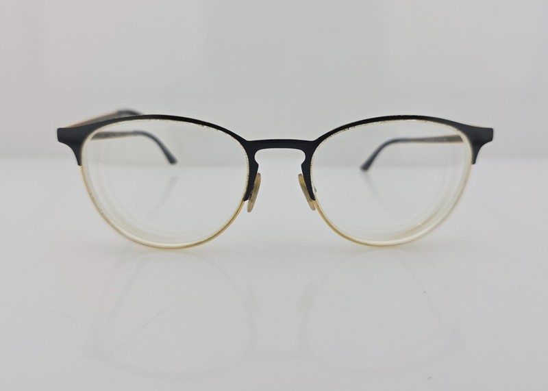 Ray-Ban RB6375 Eyeglass Frames 53-18-145 Matte Black Metal Rectangular Unisex gallery