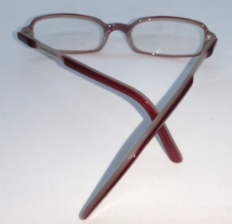 Giorgio Armani Demi Eyeglass Frames 2032 562 Burgundy on Gray 49-17-135 gallery