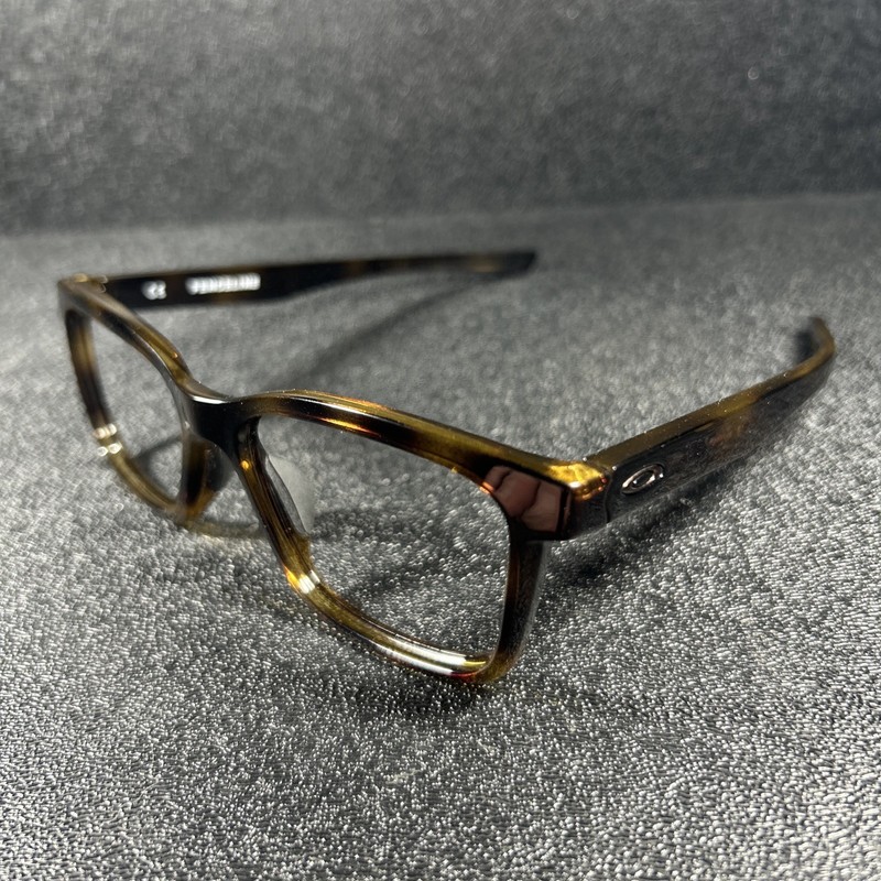 NEW Oakley Fenceline Eyeglasses OX8069-0253 Glossy Brown Tortoise 53-16-136