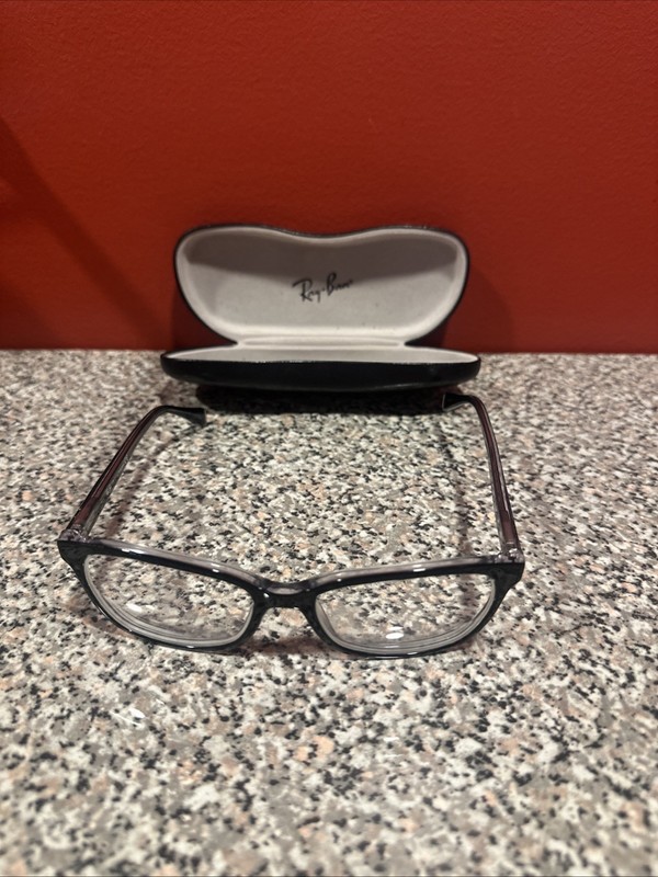 RAY-BAN EYEGLASSES FRAMES ONLY RB5362 2034 BLACK FULL RIM 54-17-140 SH5