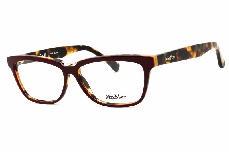 MAX MARA MM5133-068-54 Eyeglasses Frame Size 54mm 12mm 140mm RED Women 88921450