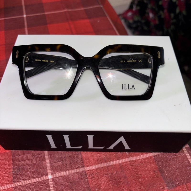 ILLA EYEGLASSES FRAMES/ RENATA 52/19/135 TORTOISE BRAND NEW