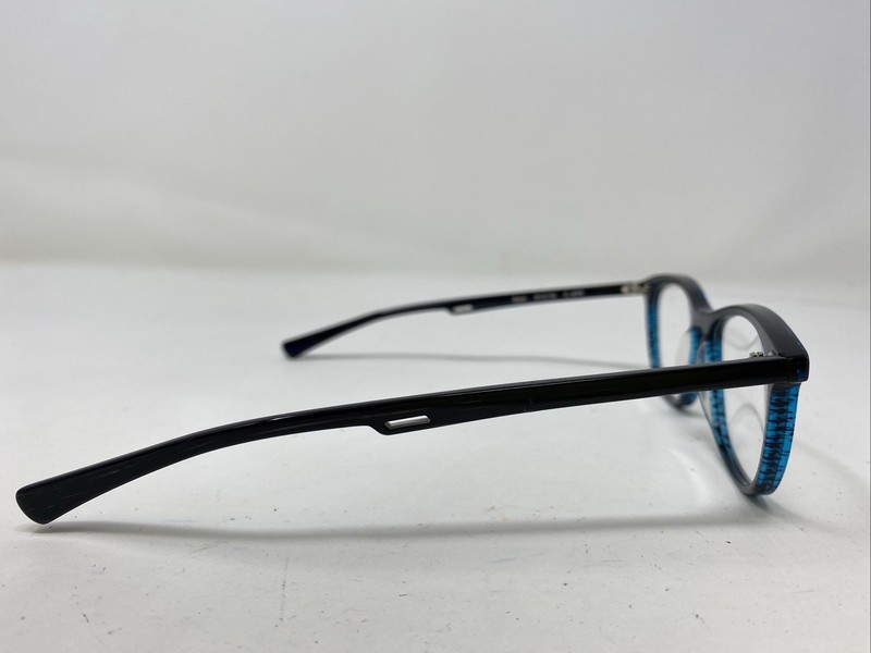 BELLINGER Denmark Soul C.405 51-16-140 Blue/Black Full Rim Eyeglasses Frame 004 gallery