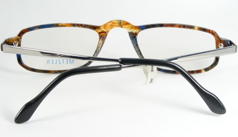 NOS METZLER 1241 471 MULTICOLOR EYEGLASSES GLASSES FRAME 50-22-140mm Germany gallery