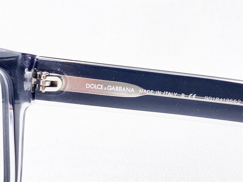 NEW Dolce & Gabbana DG3252 675 Mens Top Black On Crystal Eyeglasses Frames 54/20 gallery
