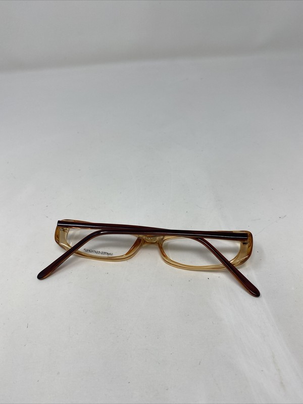 LIMITED EDITIONS Eyeglasses Frame LOLA 51-15-140 Champagne/Brown Full Rim EH37 gallery