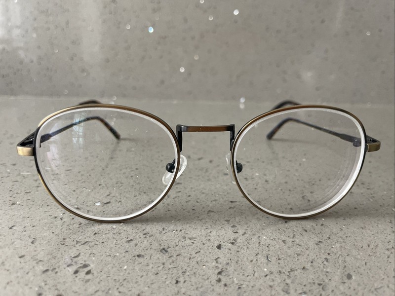 Eyebuydirect Shanghai Round Eyeglasses Frames ONLY 51-19-145 C3 brown bronze