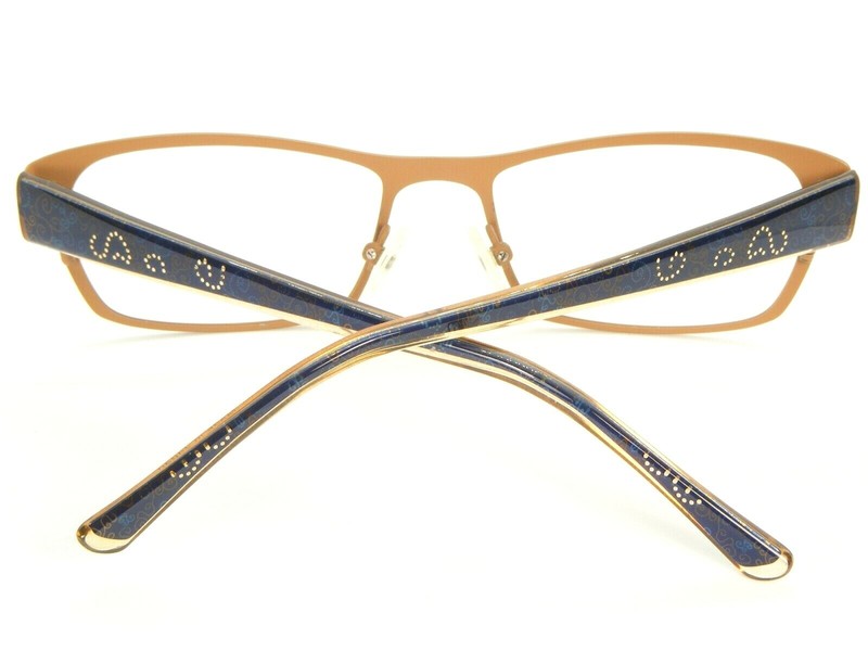 PRODESIGN DENMARK 5147 3431 BLUE MATT EYEGLASSES 52-17-139mm (DEMO LENS MISSING) gallery