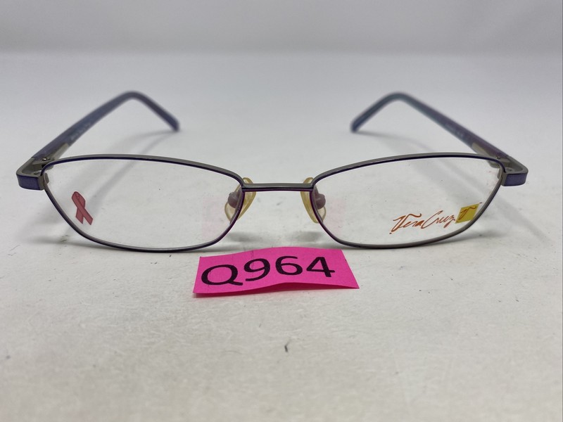 Vera Cruz V604 PERIWINKLE 49-17-135 Light Purple Full Rim Eyeglasses Frame Q964 gallery