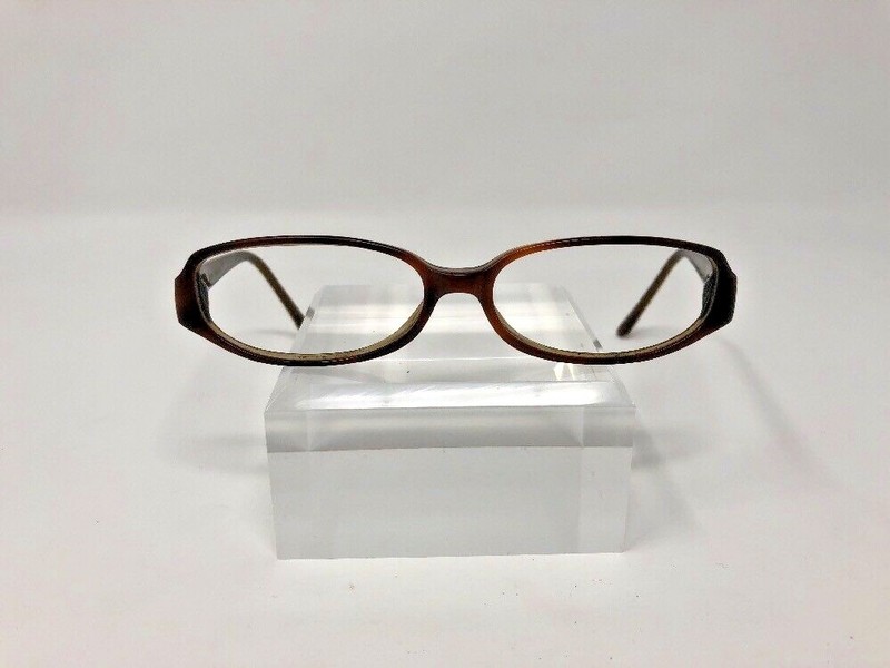 Kate Spade Eyeglasses X08 Addison 52-14-135 Made In Italy Brown Q486