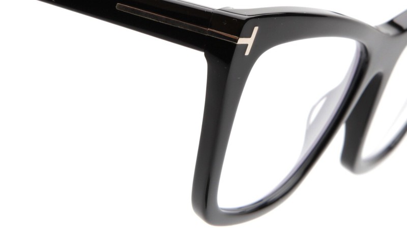 NEW TOM FORD TF5971-B ECO 001 Black Eyeglasses Frame 54-17-140mm B44mm Italy gallery