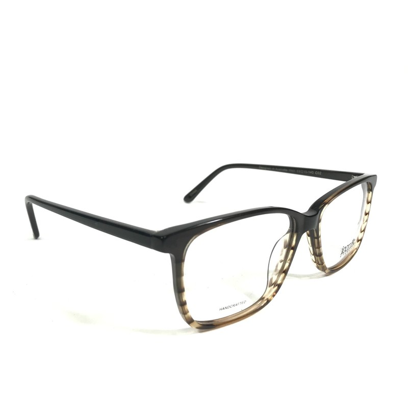 Iconik Eyeglasses Frames Mish C02 Brown Square Full Rim 53-15-140 gallery