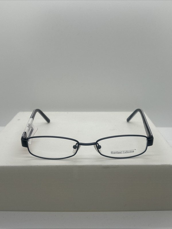 NEW HEARTLAND HOLLY BLACK EYEGLASSES NO CASE 52/17/135 : A308