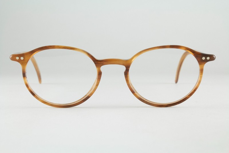 Rare Authentic Lunor Mod. 215 col. 03 44mm Light Havana Frames Glasses Germany