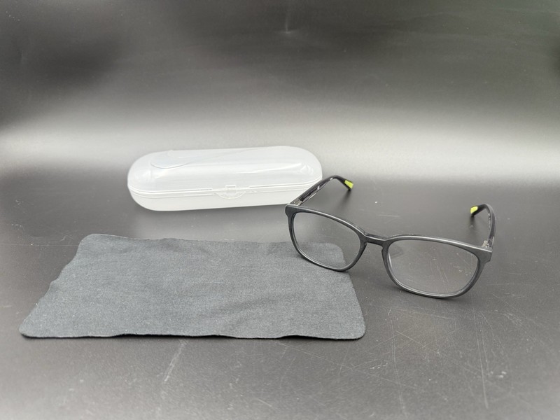 Nike 5016 006 Matte Black gray Plastic Optical Eyeglasses Frames 53-16-135