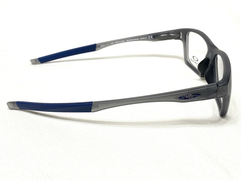 NEW Oakley Crosslink OX8117-0352 Mens Satin Grey Smoke Eyeglasses Frames 52/17 gallery